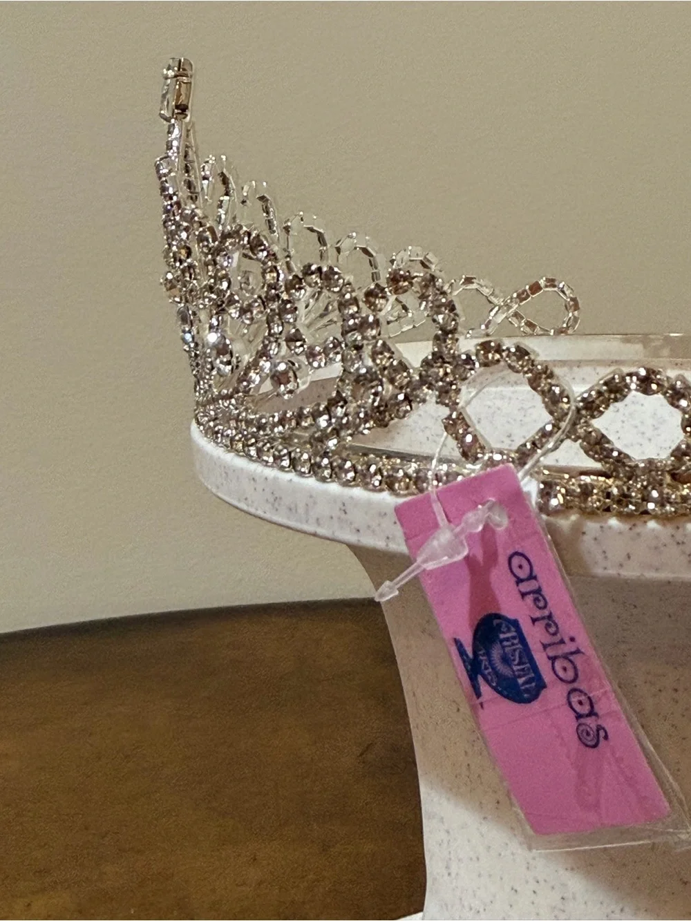 NEW WITH TAGS AUTHENTIC ARRIBAS DISNEY PRINCESS WEDDING PARTY TIARA WITH COMBS 👑
